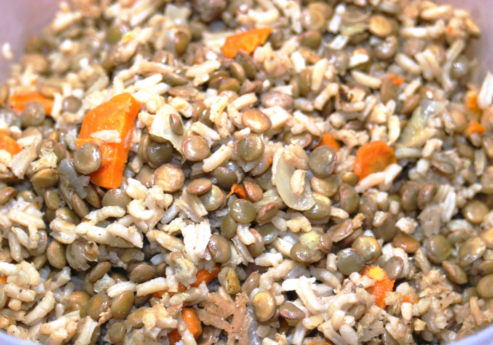 Spicy Lentils and White Rice Recipe