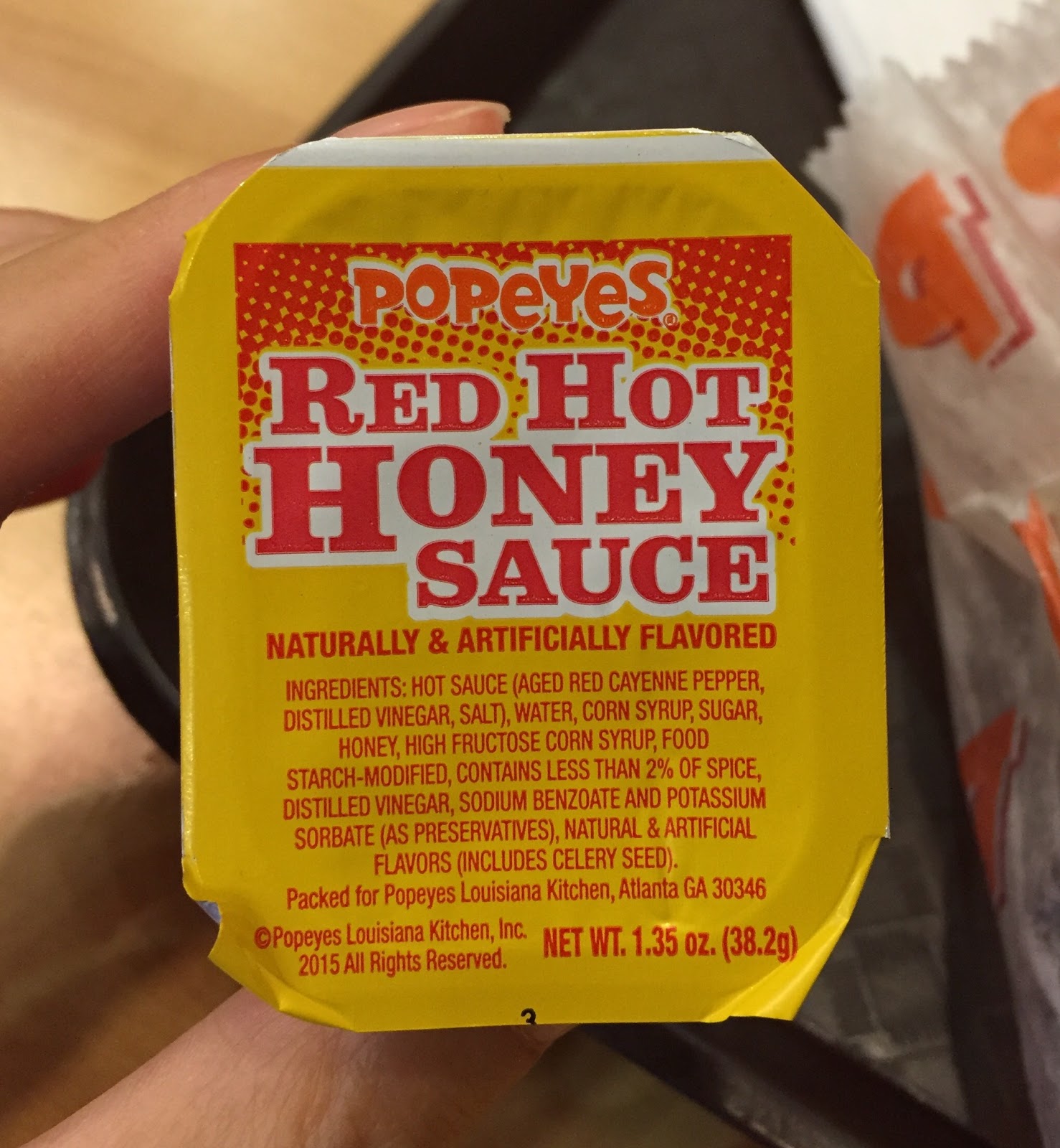 Wild Pepper Tenderloins And Red Hot Honey Dipping Sauce From Popeyes