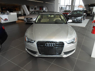 Carspyphoto 2013 Cuvee Silver Audi A5 Coupe