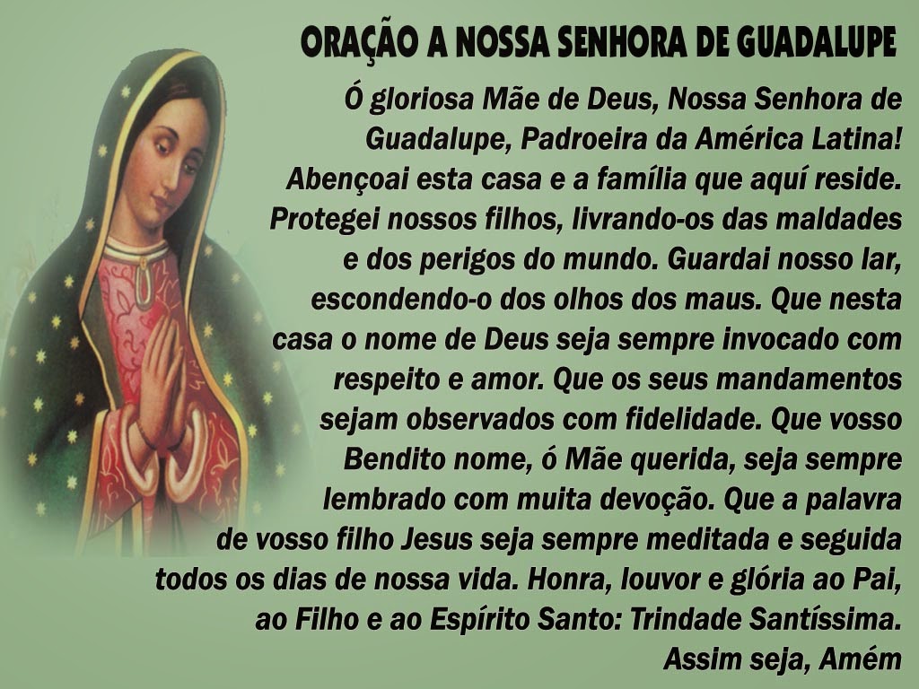 Nossa Senhora de Guadalupe - RAINHA PODEROSA.