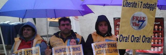 Roma manifestazione e sciopero della fame