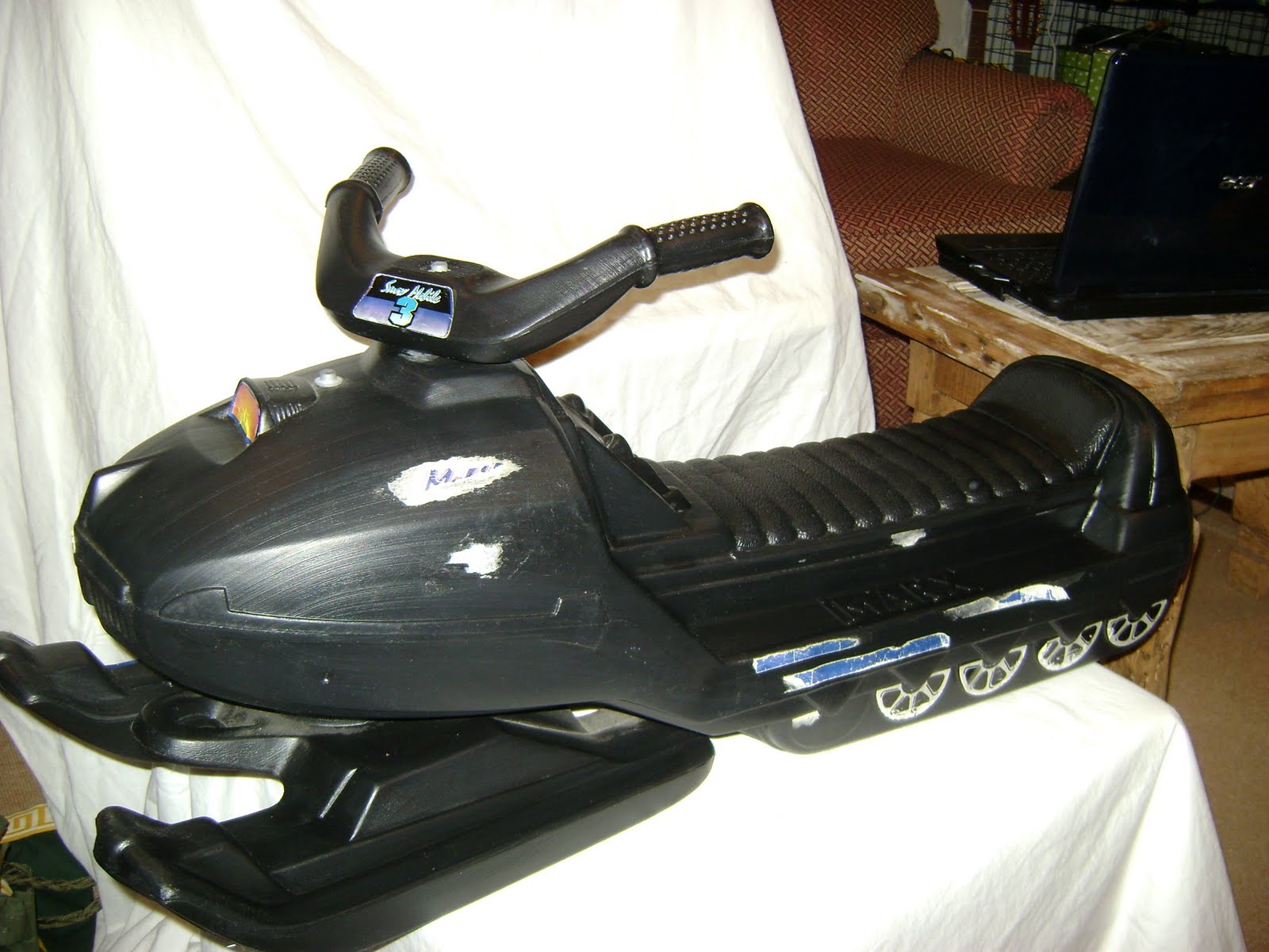 Adventures In Ebay 1970s Marx Plastic Snowmobile "sled"