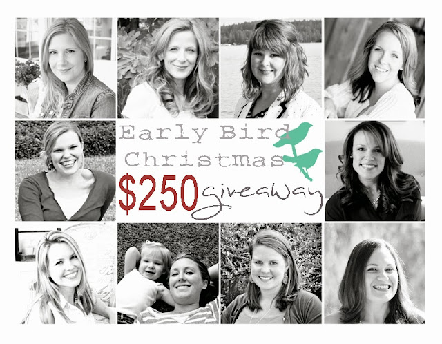 Early Bird Christmas Cash Giveaway at Love Grows Wild!