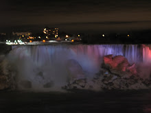 American Falls at night