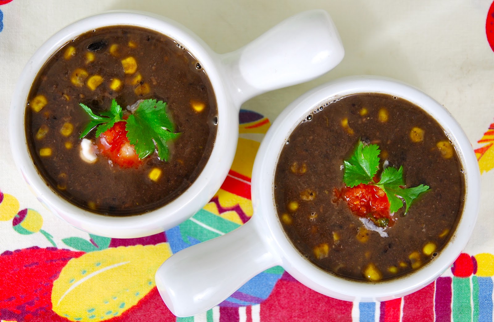 My Recession Kitchen...and garden Corn and Black Bean Soup