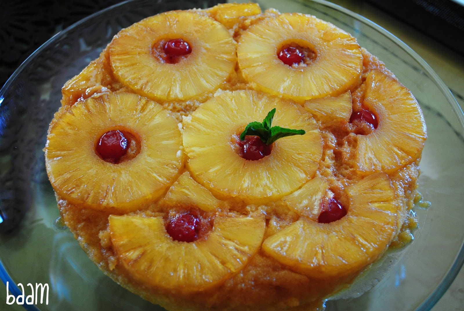 Beti Vanilla Pineapple Upsidedown Cake
