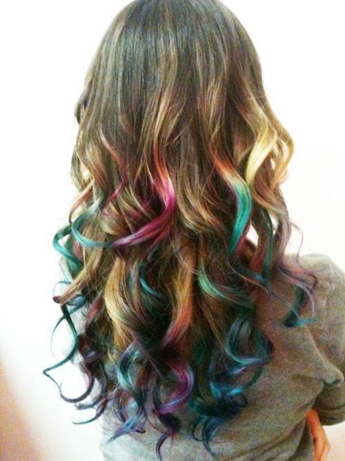 Beauty Things with Michelle Hair Chalking Splat Hair Chalk