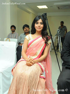 Samantha Hot Saree Photos