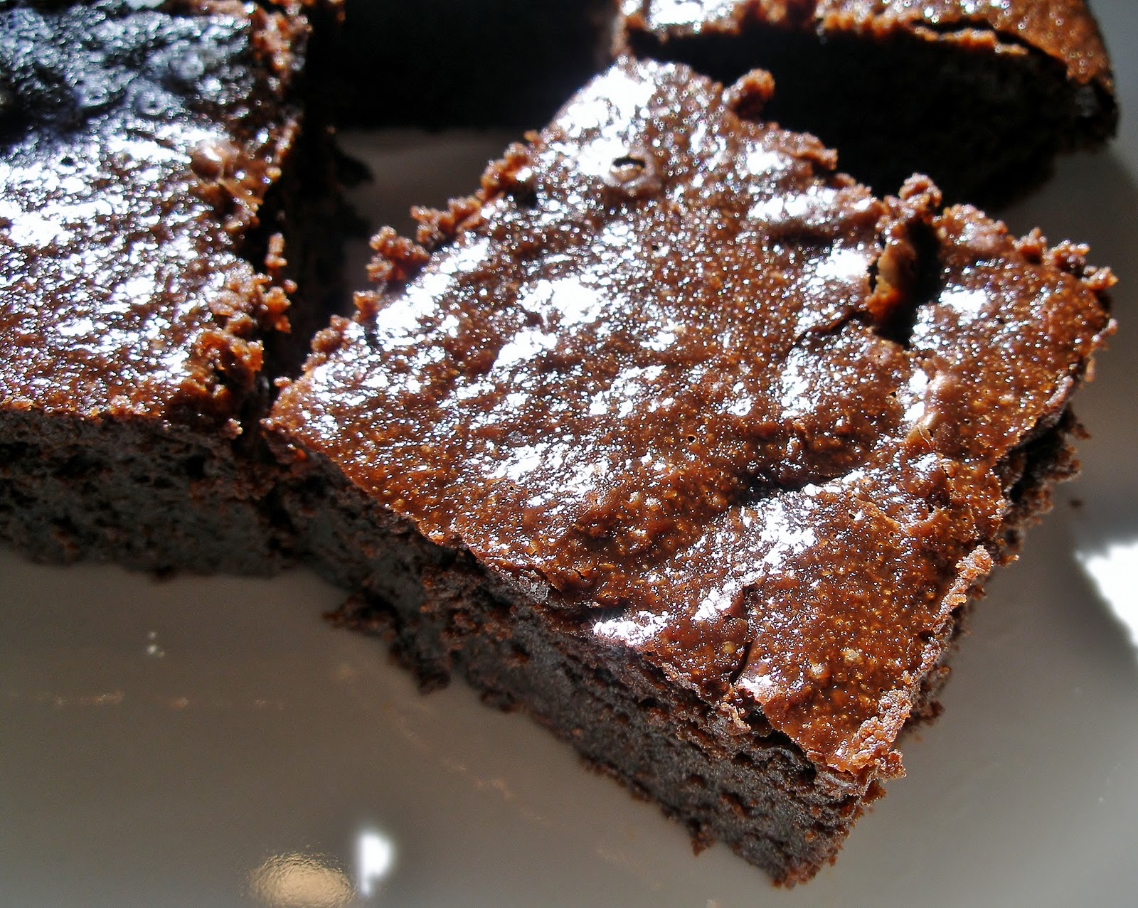 A Messy Kitchen Sourdough brownies