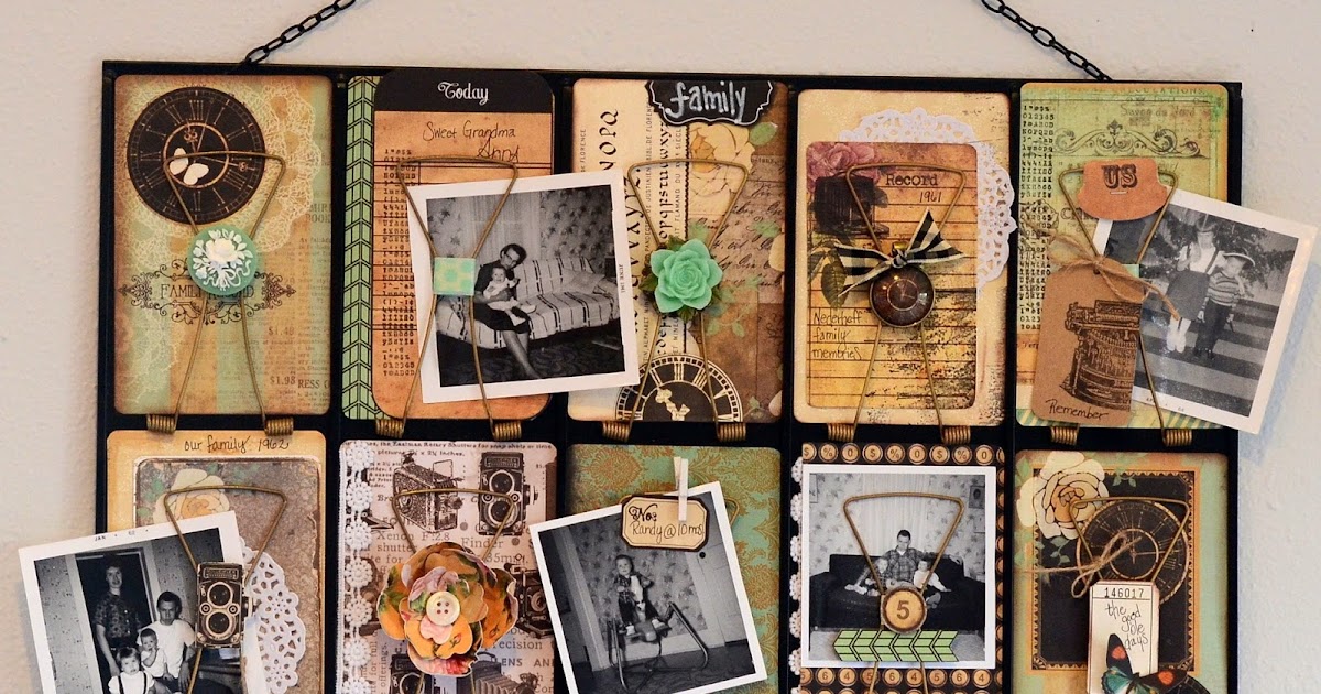 Marion Smith Designs A Vintage Photo Project