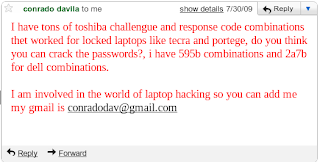 Toshiba Challenge Response Code Generator Download