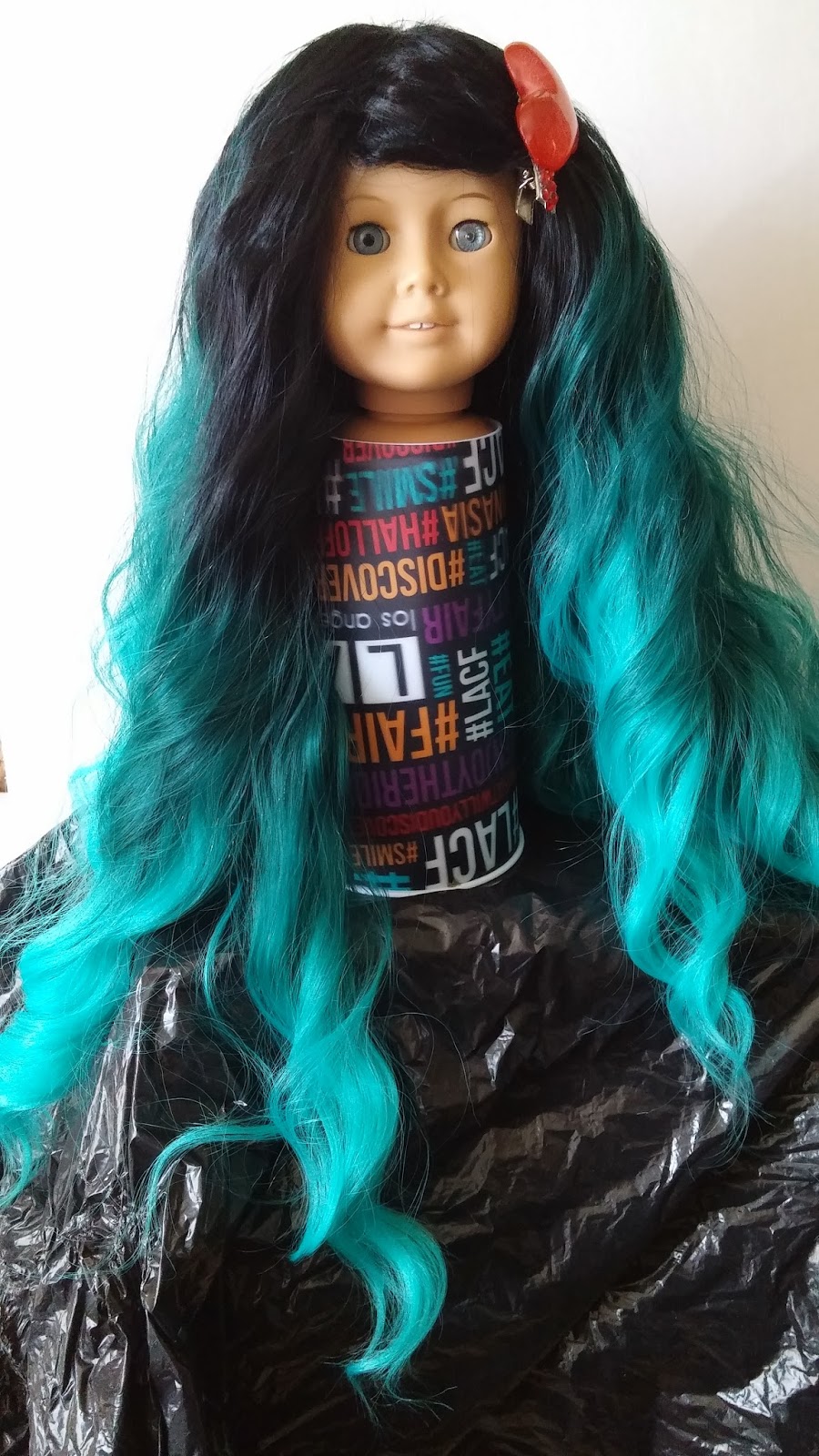 dolls with different color hair