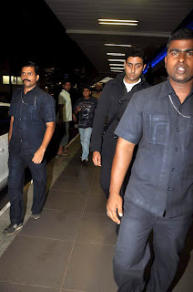 Abhishek Bachchan returns from Chicago 