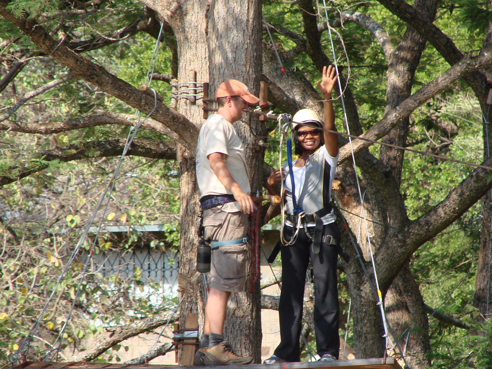 Savage Wilderness Safaris ZIP LINE Tour at the Savage River Side Camp