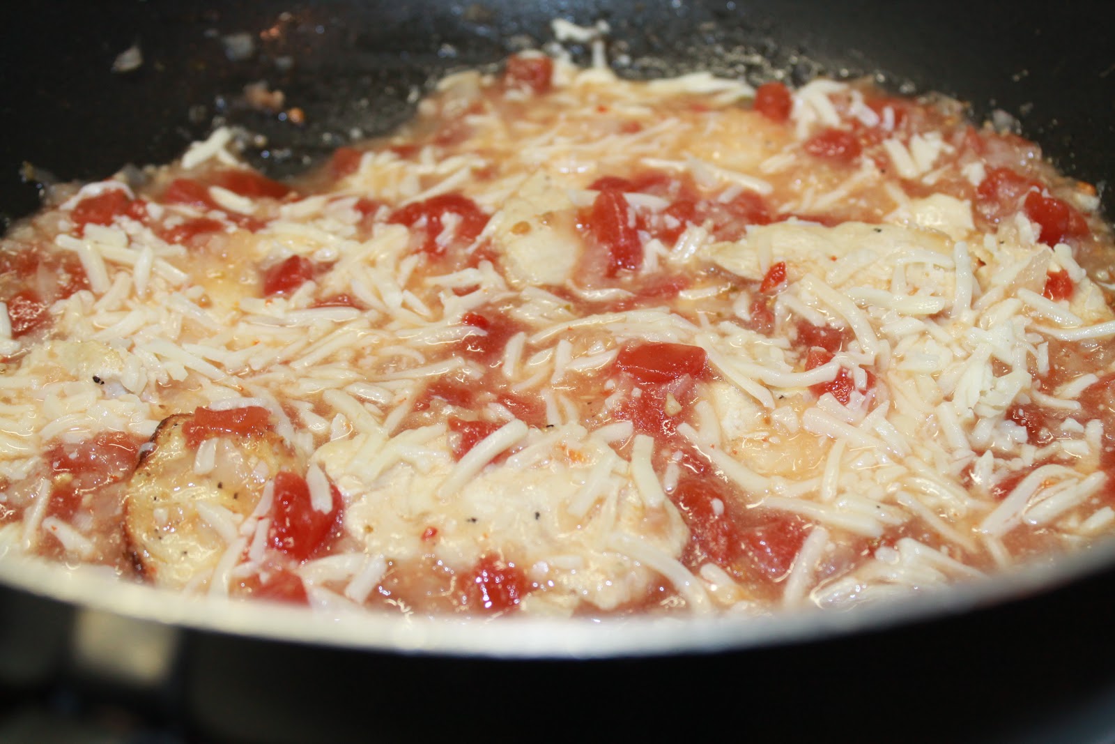 The Orange Strainer Capellini Caprese