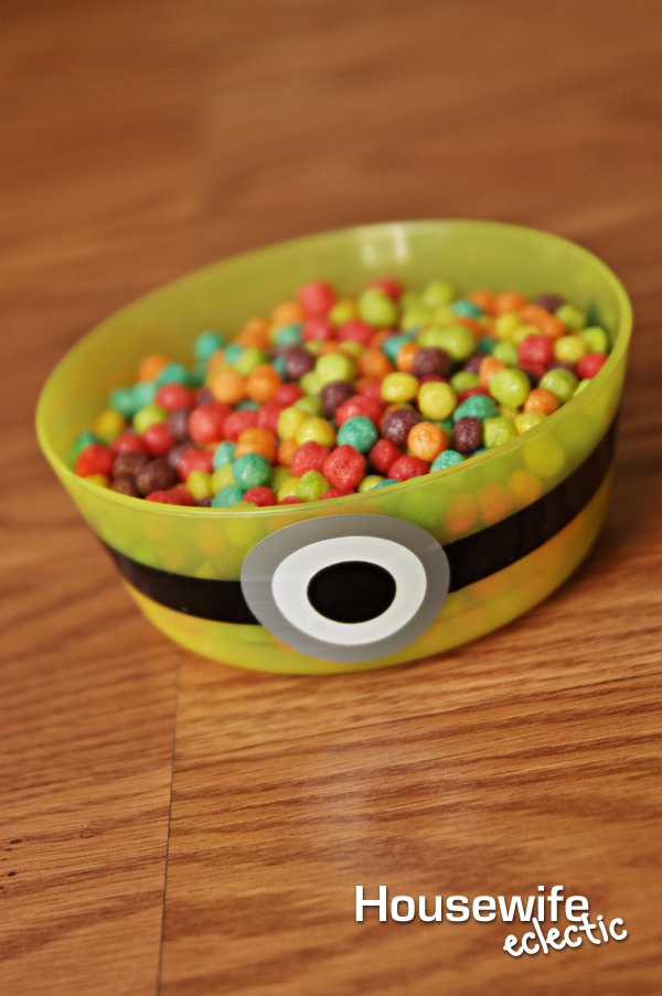 DIY Minion Cereal Bowl Housewife Eclectic