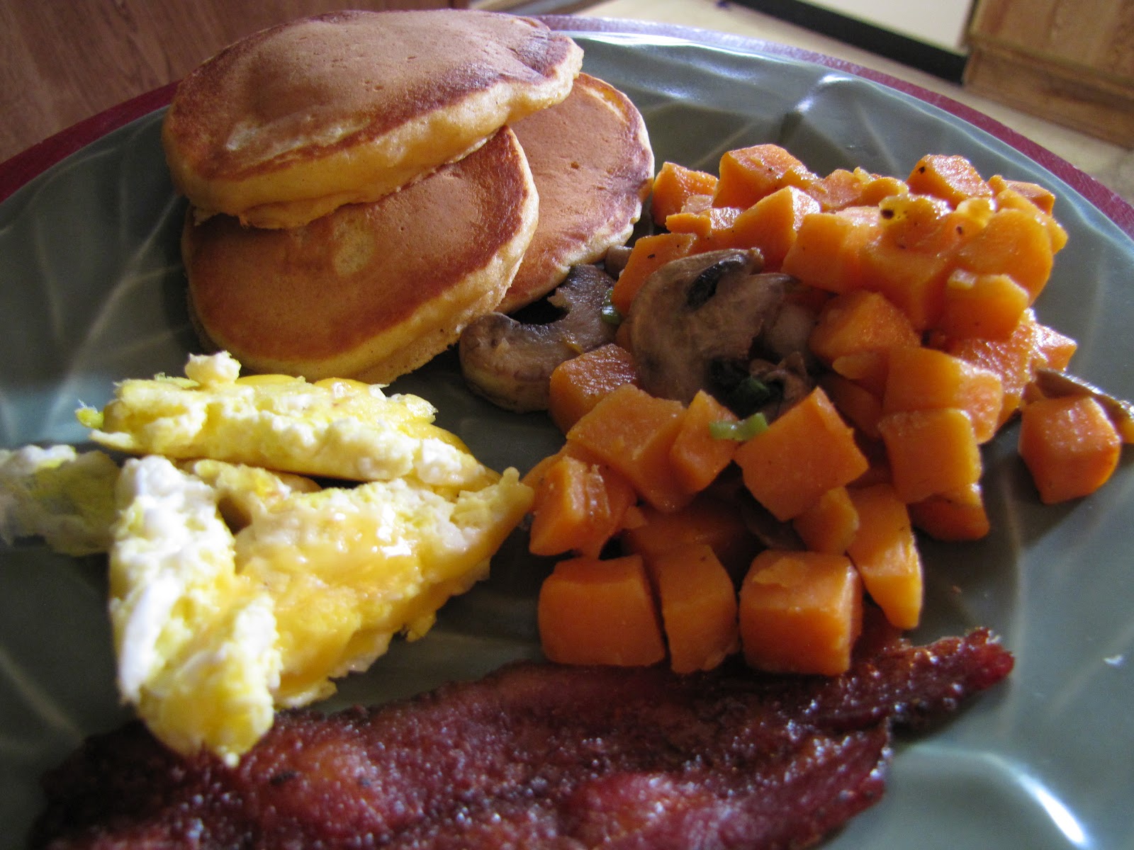 Big Smiles and Bigger Hips Pancake Tuesday Sweet Potatoe Cakes