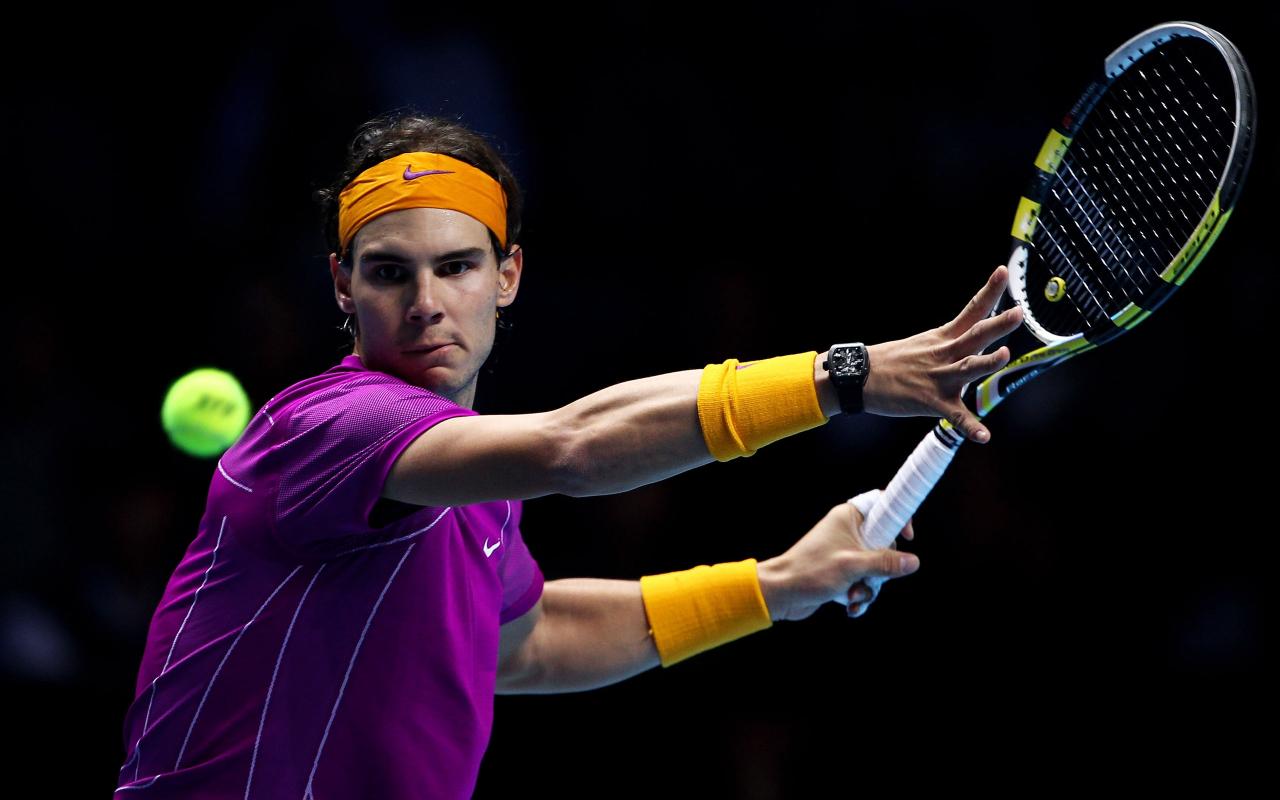 Sports and Players: Rafael Nadal Tennis Player1280 x 800
