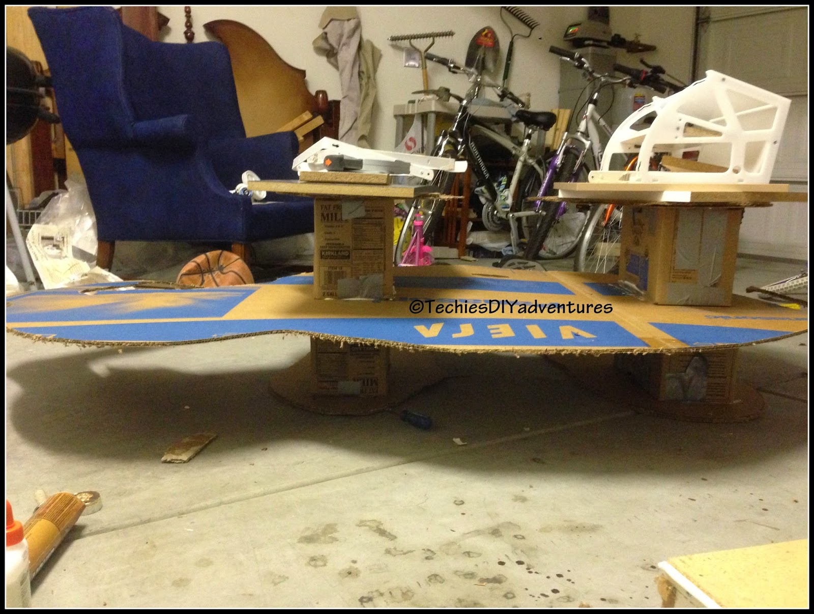 Tutorial on how to make paper mache elephant (almost life size