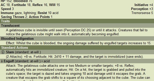 Making The Gelatinous Cube Awesome