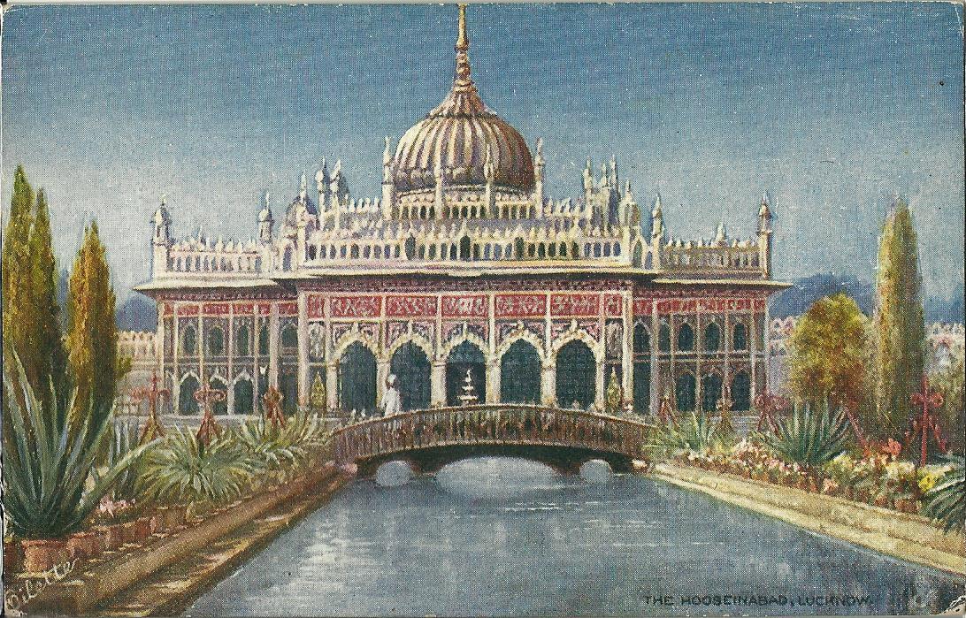 Heritage of India The Hooseinabad Lucknow vintage postcard