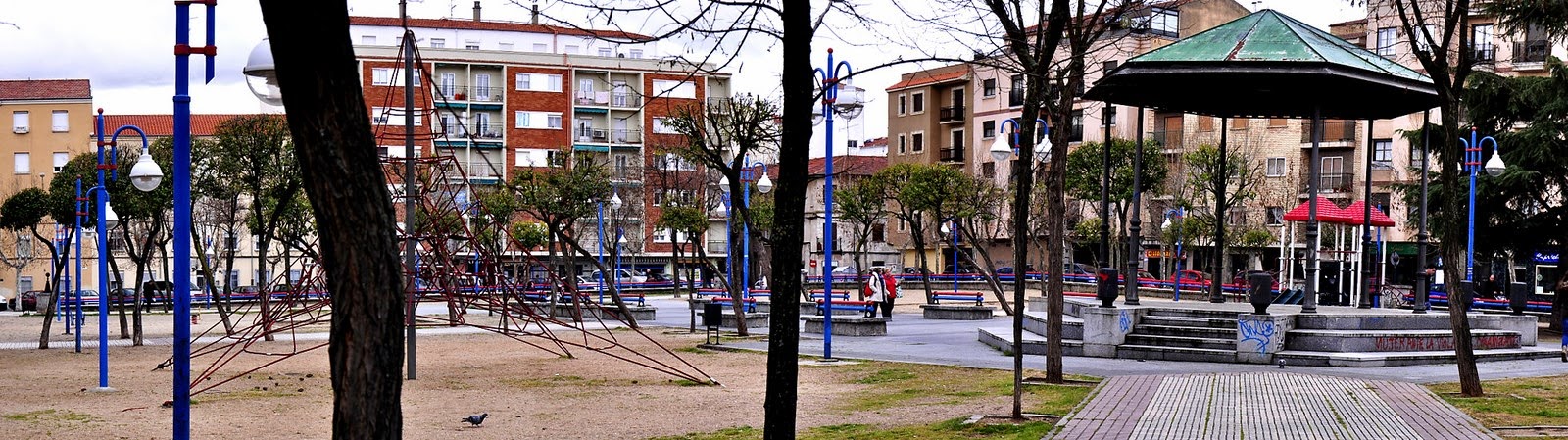 Parque de Garrido, salamanca, bici