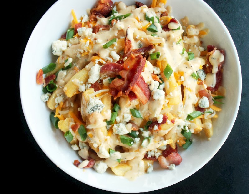 Creole Contessa Blue Cheese Bacon Fries