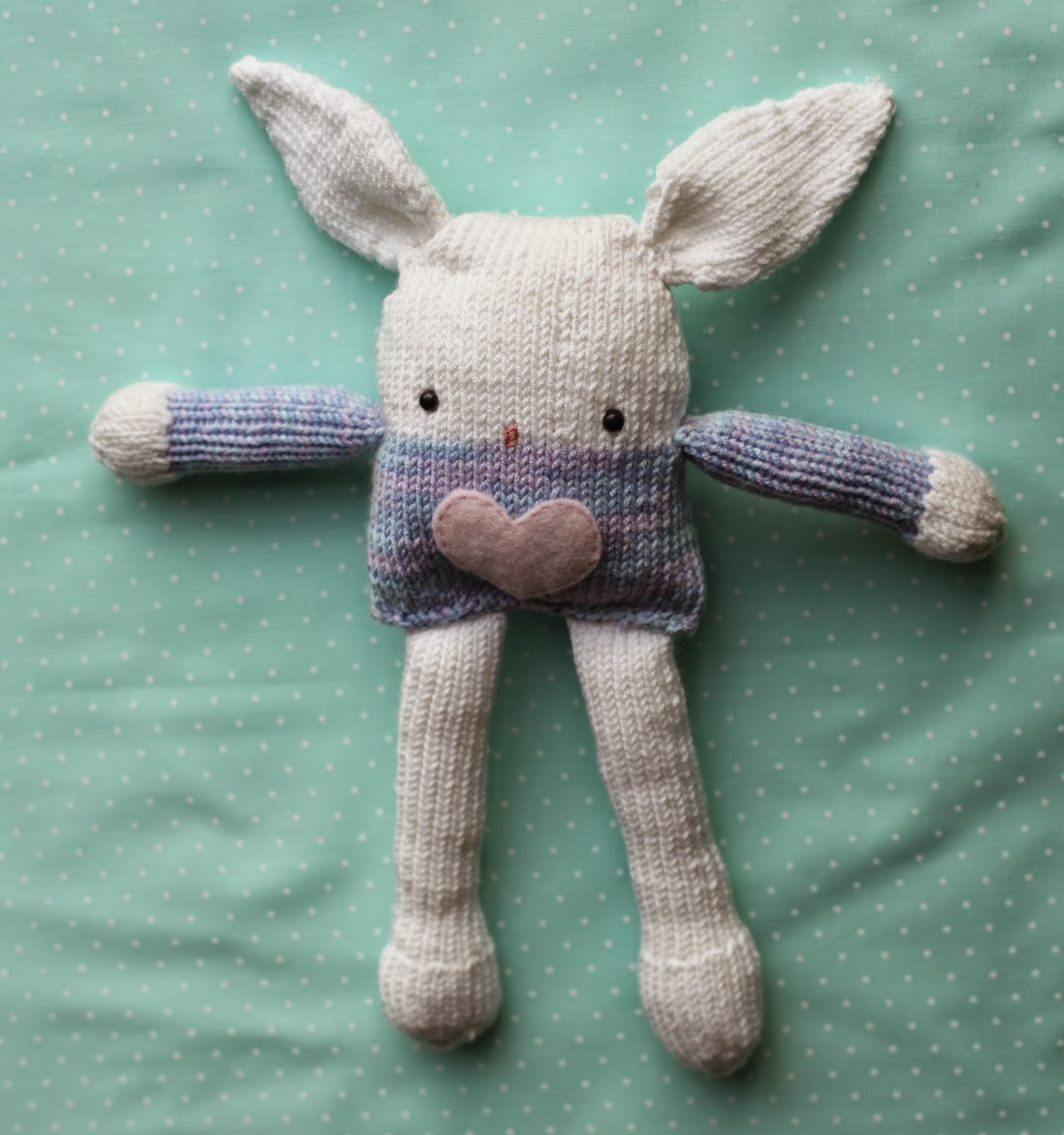 knitted bunny pattern