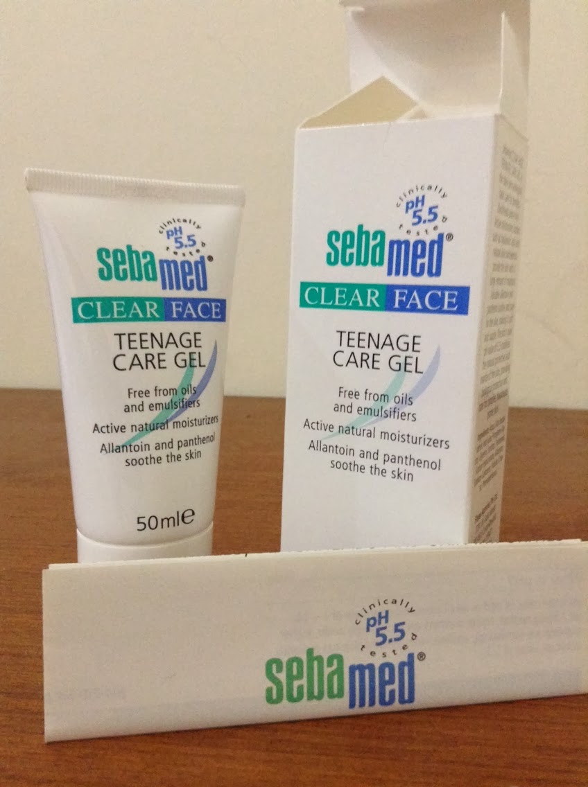 pinklooksweet SebaMed Clear Face CARE GEL (pH 5.5 )