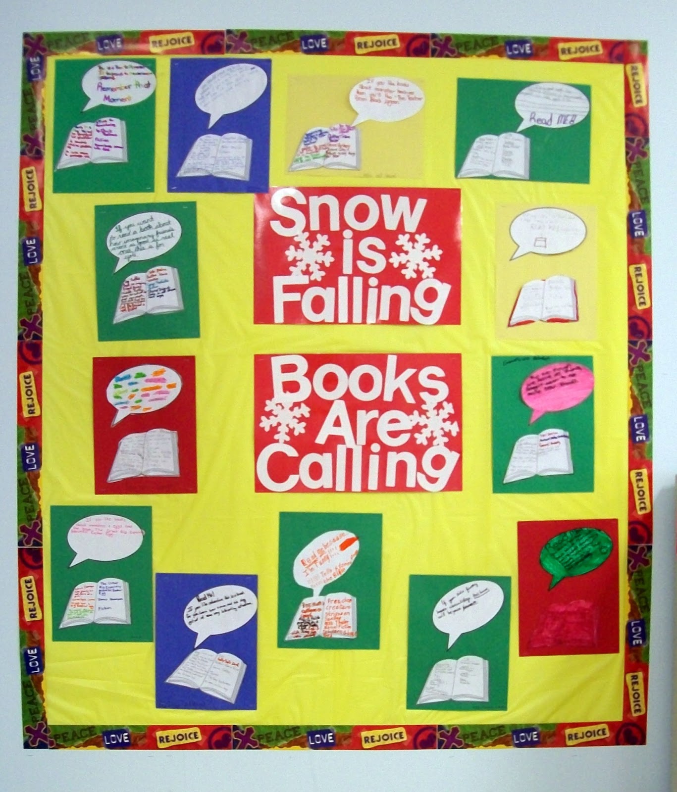 Snow is Falling...Books are Calling! Joy in the Journey