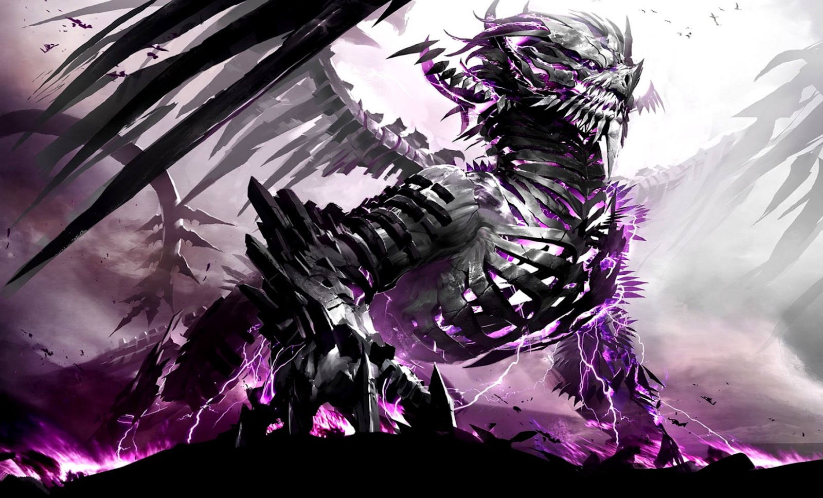 Purple Lightning Dragon Purple Lightning Dragon