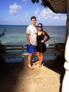 source:Ben Mayfield Me and my wife in Jamaica