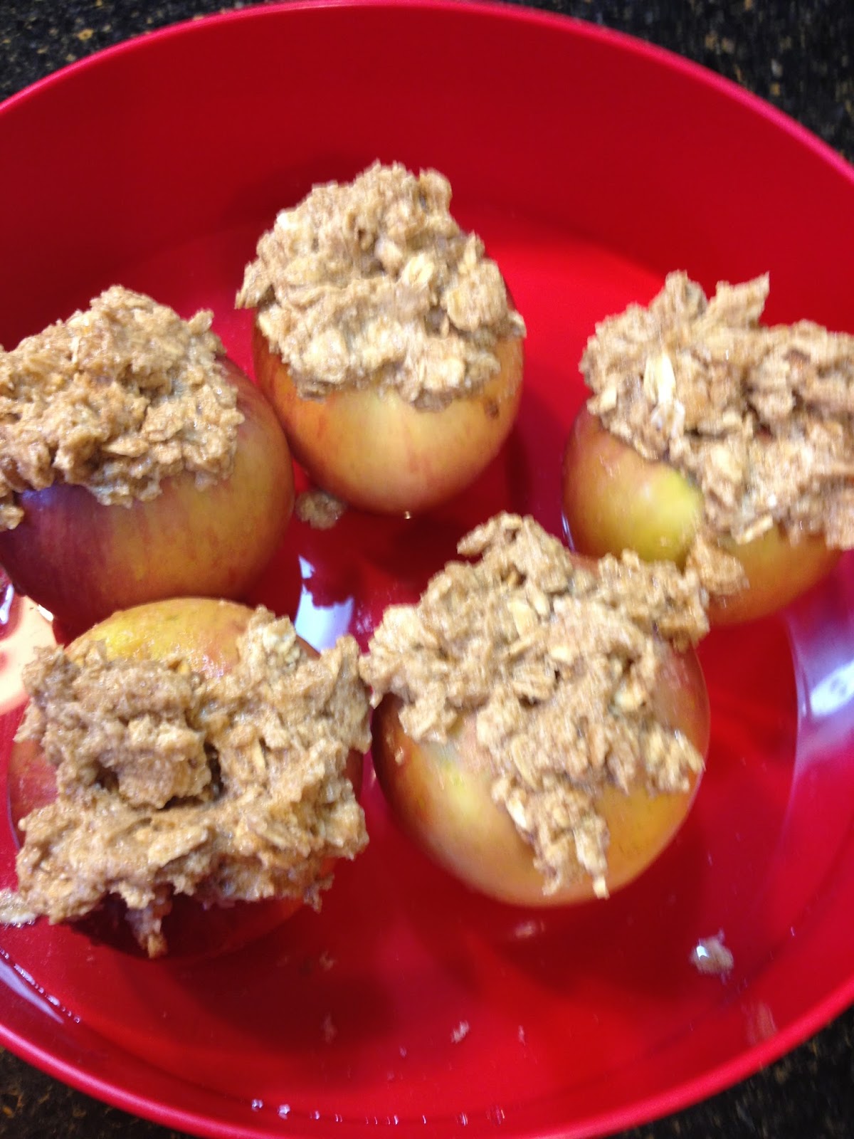 I Luv Recipes! Baked Apples for the microwave