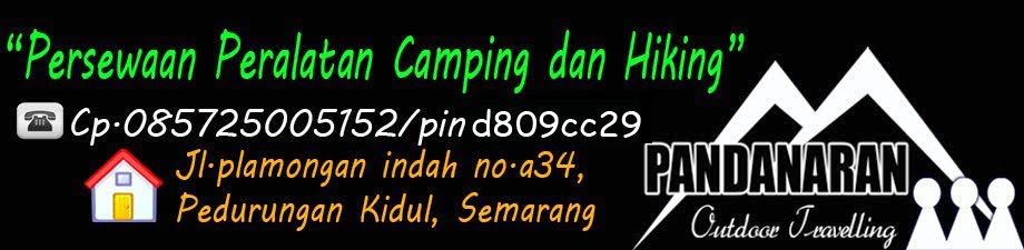 Persewaan Alat Camping Di Semarang