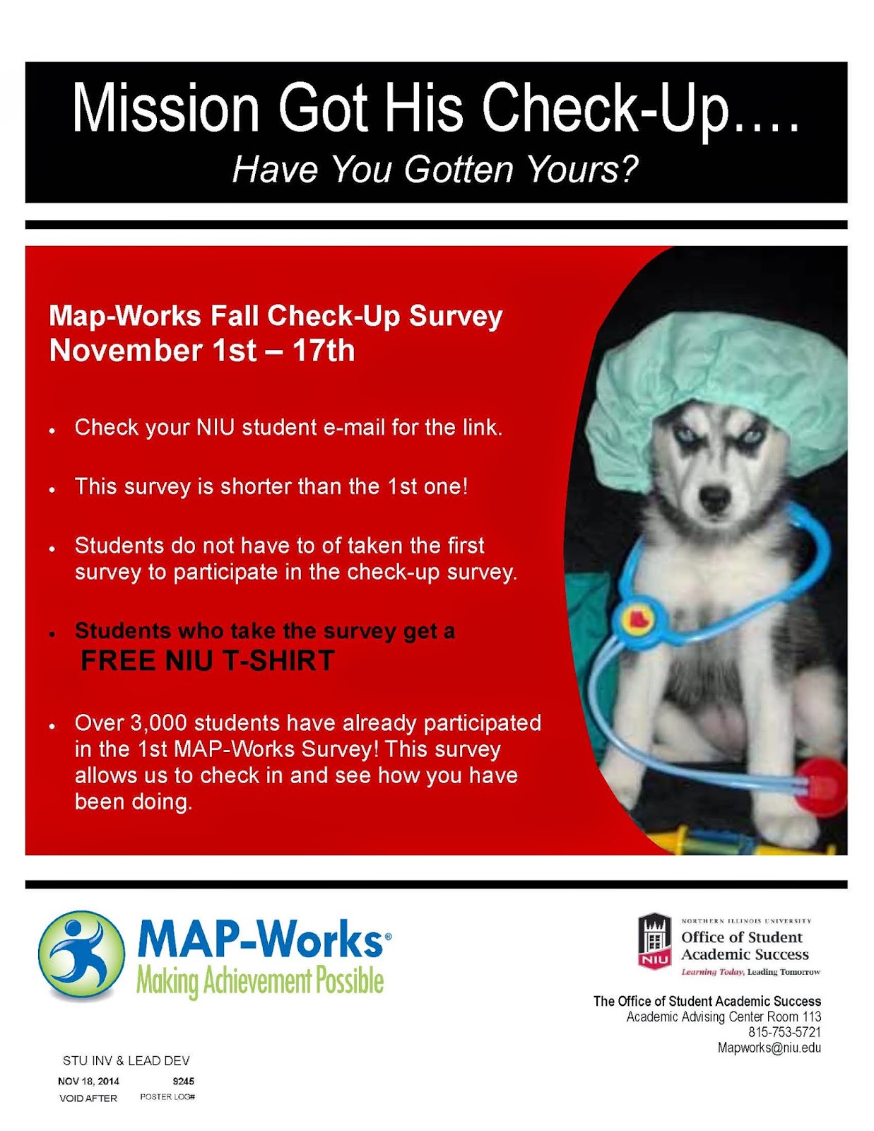 environmental studies student news mapworks follow up survey map works niu