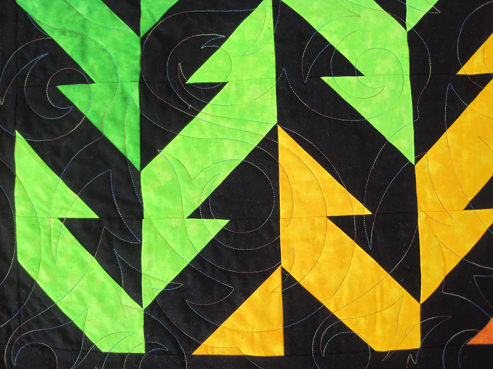 Finely Finished Quilts JoAnn's What Goes Up Quilt