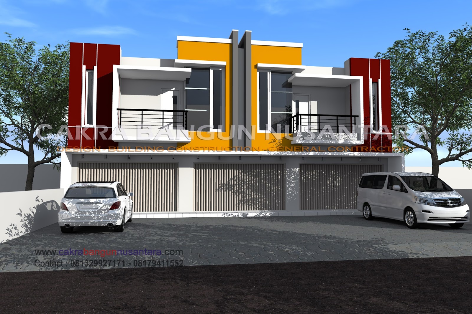 84 Gambar Desain Ruko 3 Pintu Terbaik