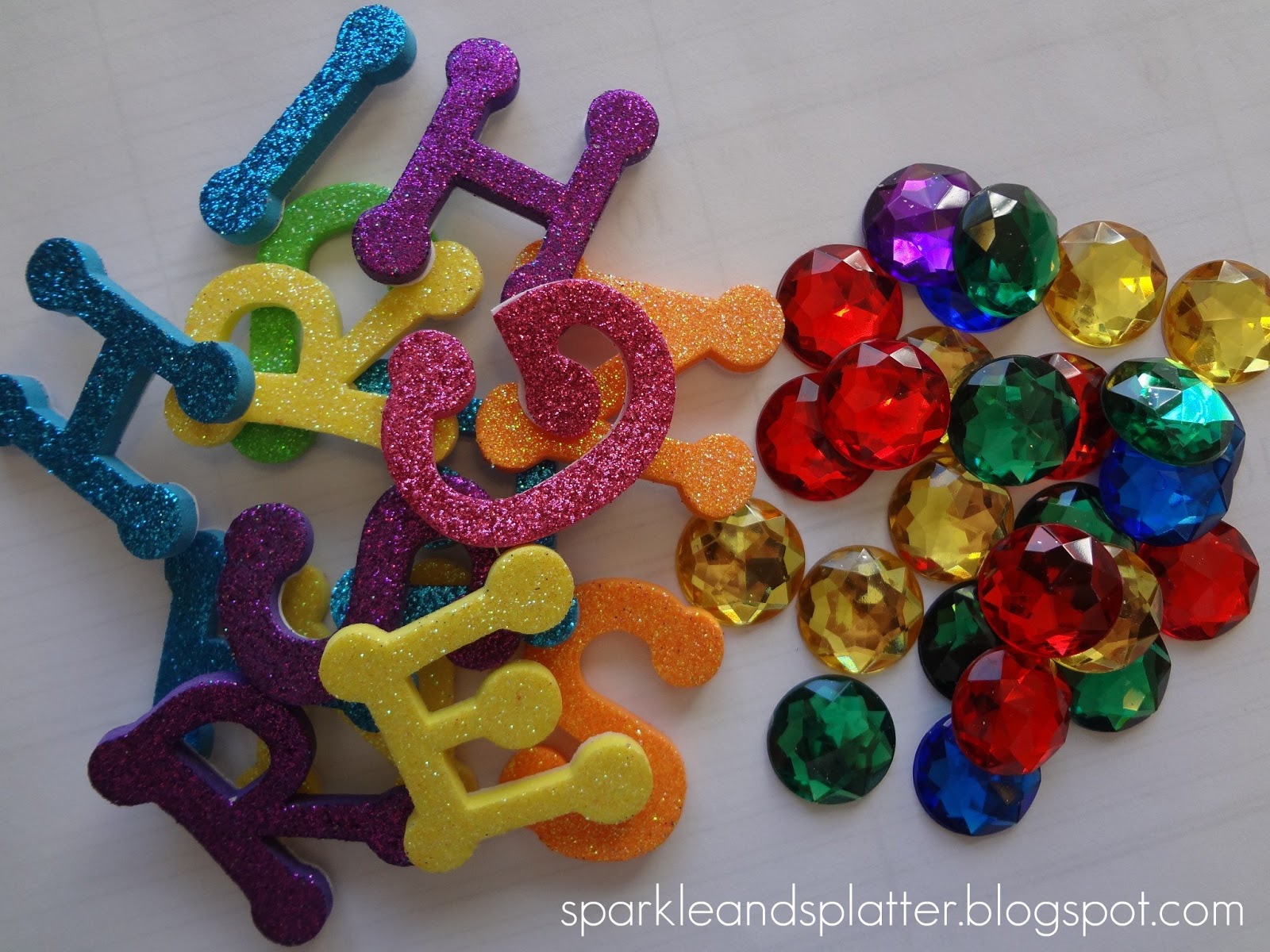 Sparkle and Splatter Egg Carton Jewelry Box