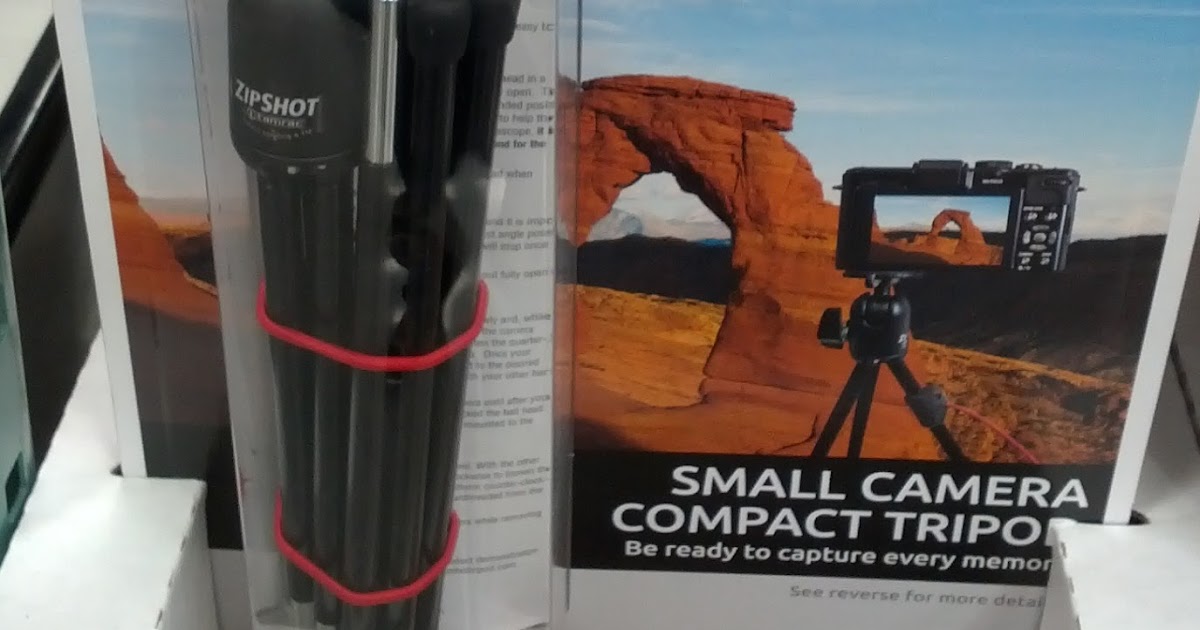 Tamrac Zipshot Mini Tripod with GoPro Ready Mount Costco Weekender