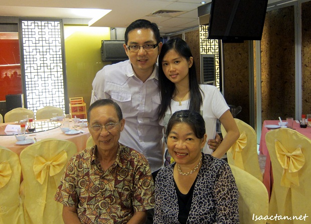 Isaac Tan with Family