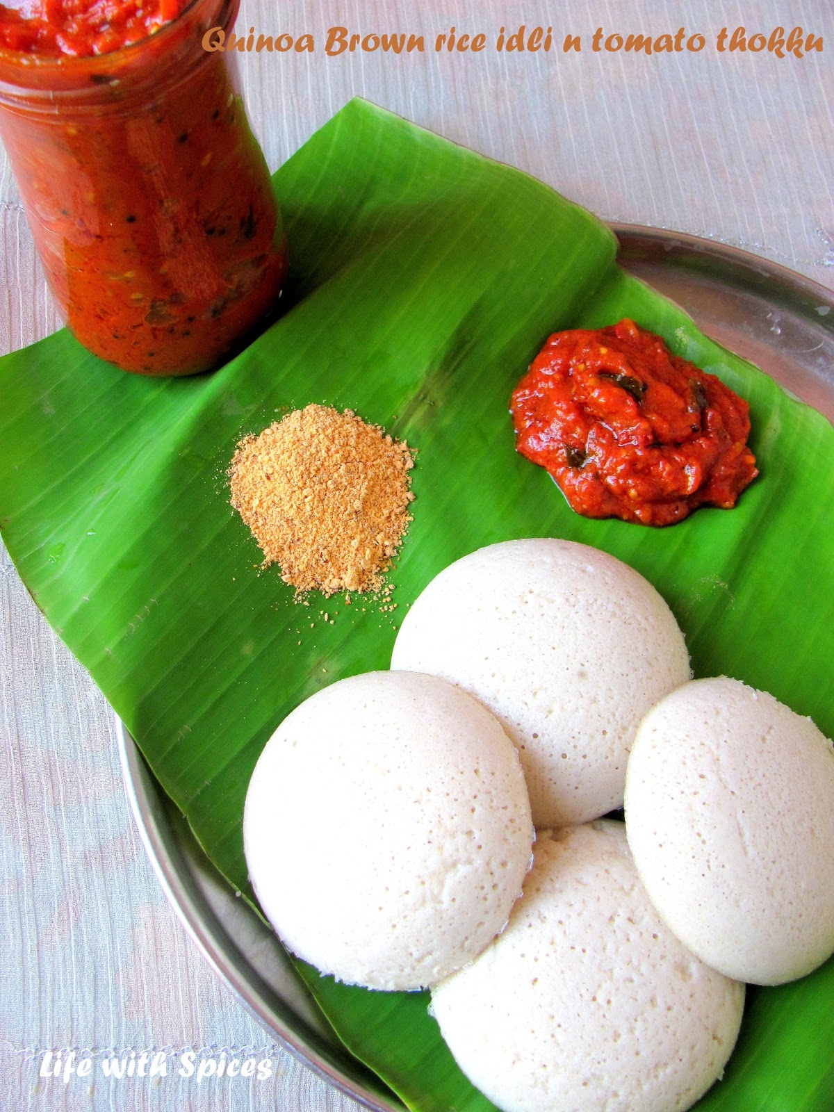 QUINOA IDLI RECIPE BROWN RICE AND QUINOA IDLI