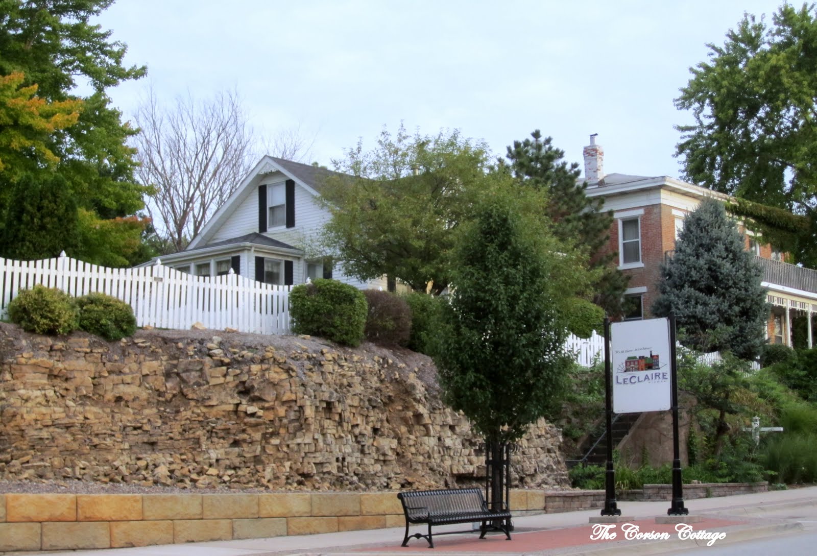 the corson cottage LeClaire, Iowa My Favorite Little River Town & Home...