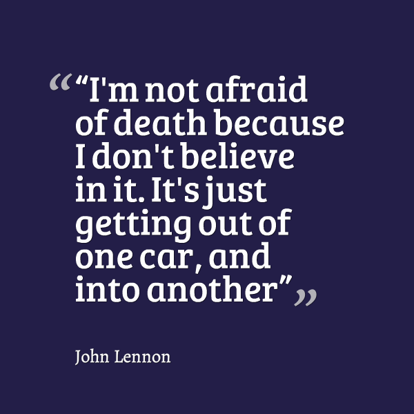 Im Not Afraid Of Death Life Has Taken More From Me Than Death Could Ever Take Post By Parth8024 On Boldomatic