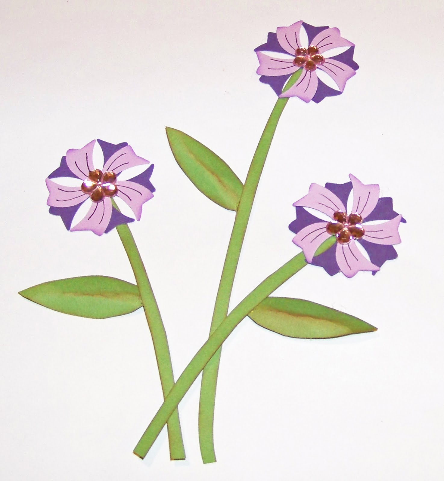 The Scrapper's Boutique Spin wheel flower