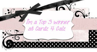 Cardz 4 Galz - Top 3 Winner