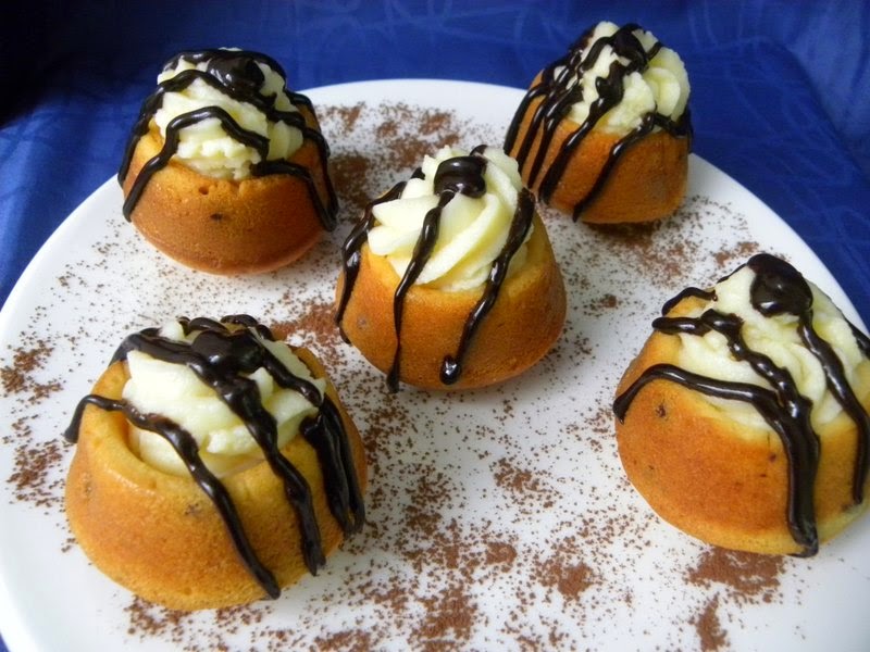 TRASTEANDO EN MI COCINA MUFFINS BOSTON CREAM, 25º DESAFÍO EN LA COCINA