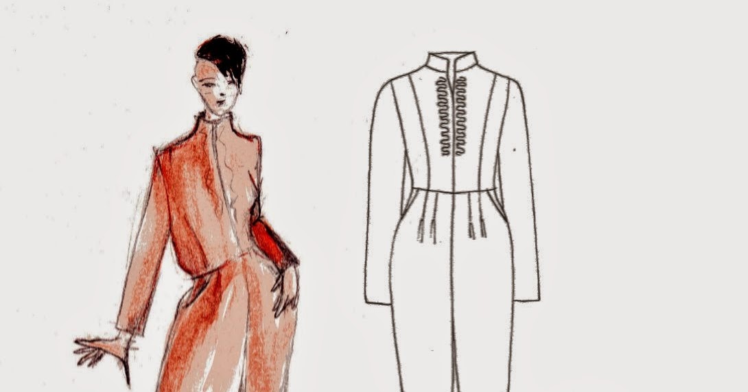 Projektowanie odzieży: Rysunek żurnalowy - teoria