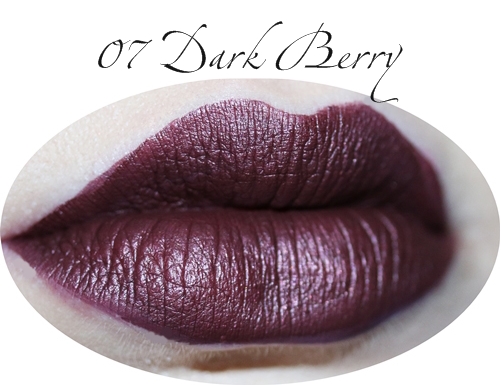 Sephora Cream Lip Stain 07 Dark Berry