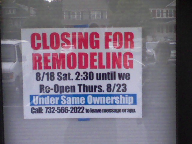 Tommys Barbershop is closed thru Wed 8/22 for remodeling. I hear the ...
