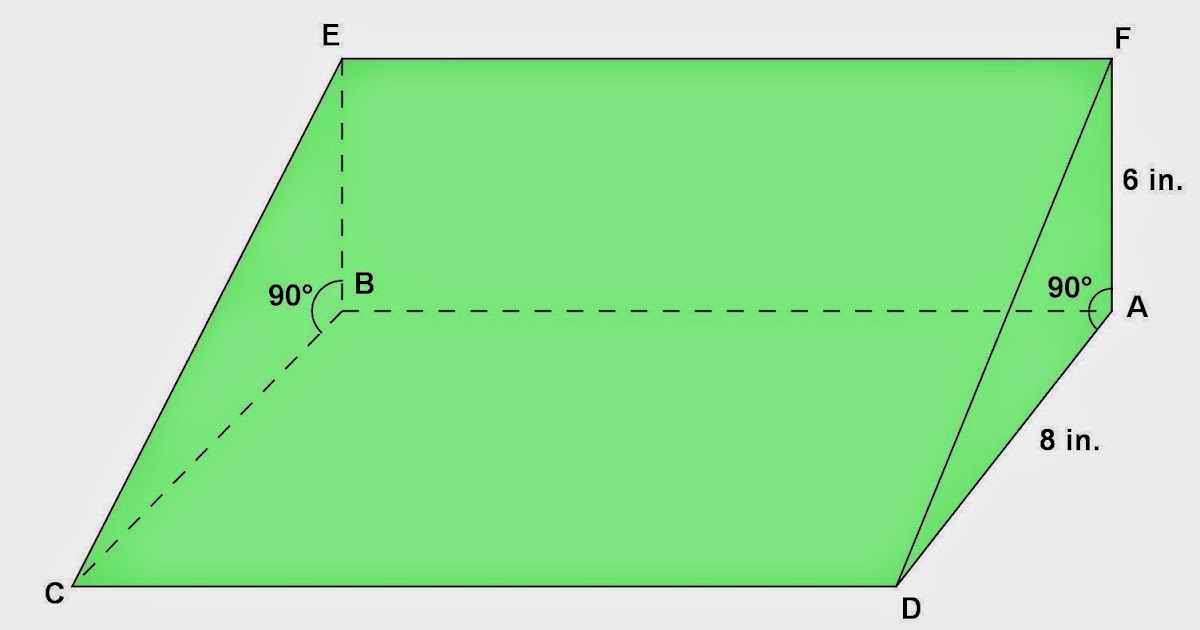 Math Principles Triangular Prism Problems, 6